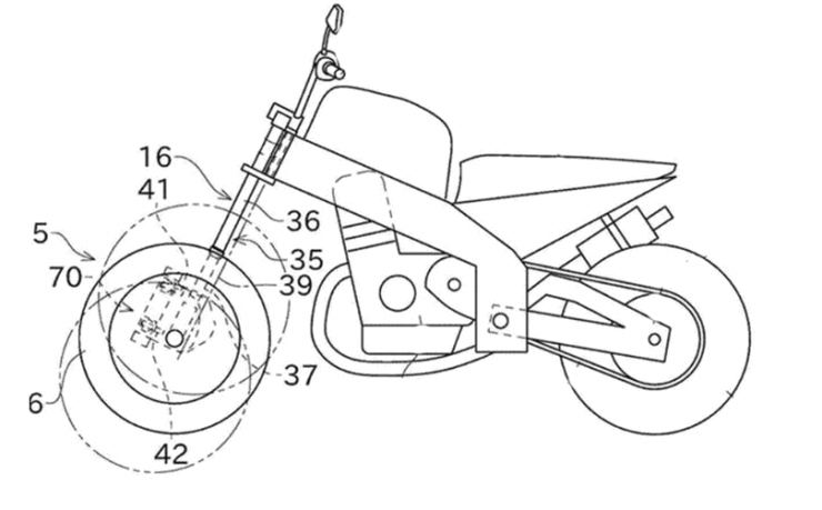 Kawasaki LMW trike patent
